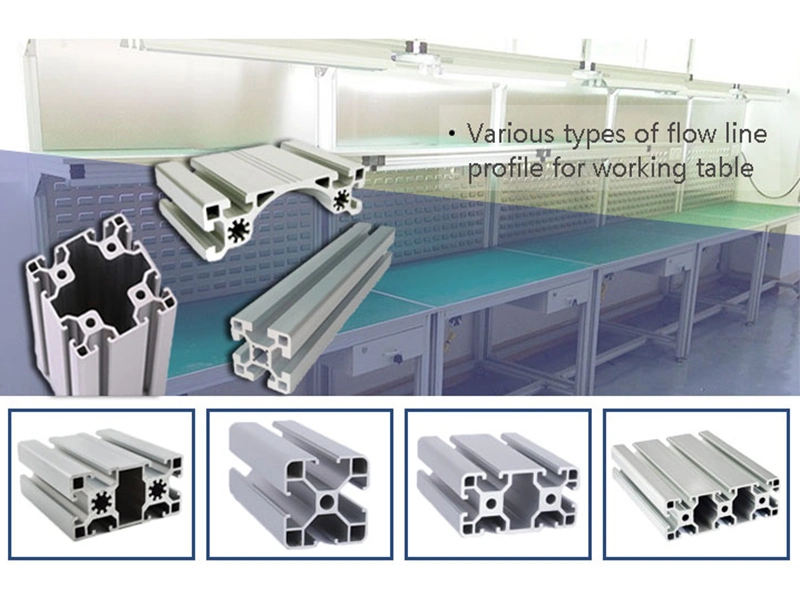 Aluminum Profile Manufacturer Anodized 6063 T5 Aluminum Extruded Profile for Industrial