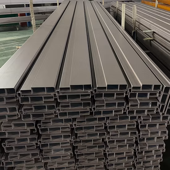 Triângulo de alumínio extrudado para transporte industrial de porta de janela