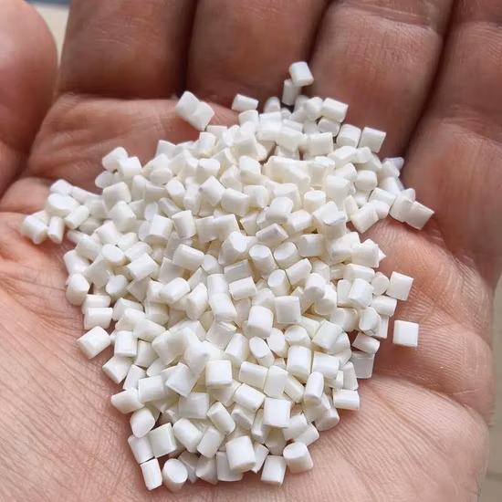 Grânulos de material modificado/matéria-prima de plástico ABS preto modificado