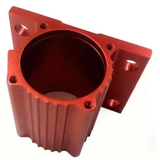 Perfis de alumínio personalizados com acabamento de oxidação anódica Perfil extrudado de alumínio extrudado