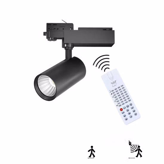 30 W COB LED magnético para trilhos 4 fios LED para trilhos Luz inteligente de ponto linear