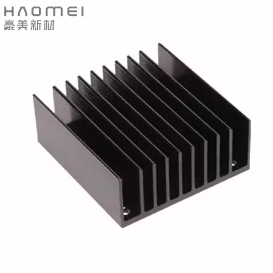 Dissipador de calor de perfil extrudado de alumínio para resfriamento a ar
