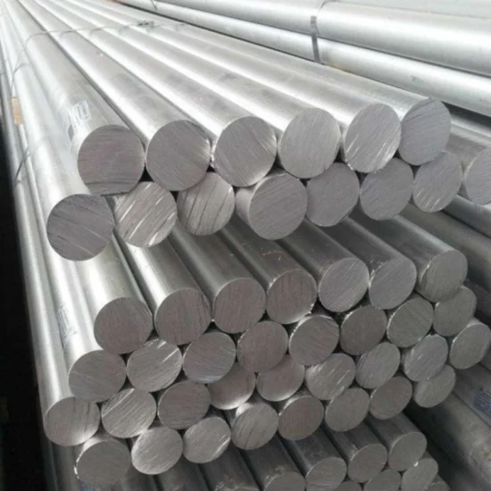 Haste de alumínio de barra redonda Preço 5083 6061t6 Hastes de metal de alumínio extrudado