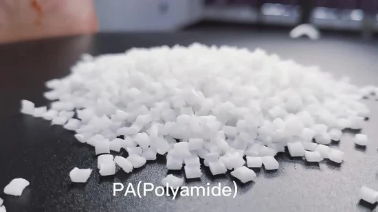 Composto preenchido com fibra de vidro de plástico PA Partículas recicladas de plástico de nylon inicialmente modificado