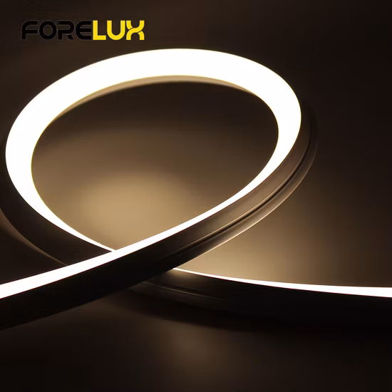 IP65 IP68 Flexível RGBW Cabo de iluminação de silicone dobrável Tira de néon para luzes internas do carro