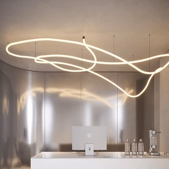 Tubo de silicone flexível super pequeno 24V à prova d'água LED Neon Strip Light