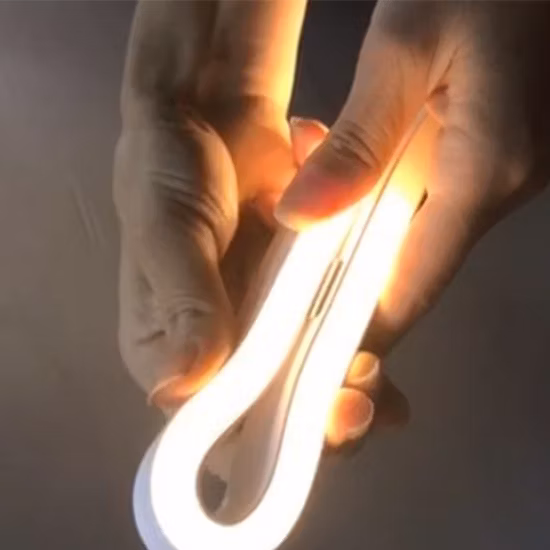 Iluminação decorativa IP67 CCT RGB RGBW Silicone Neon Flex Faixa de luz LED